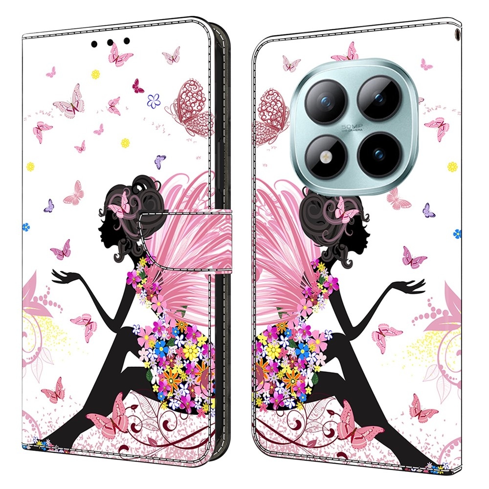 Compart knížkové pouzdro na Xiaomi Poco M8 5G/Redmi Note 15 5G/Note 15 4G - motýlí dívka