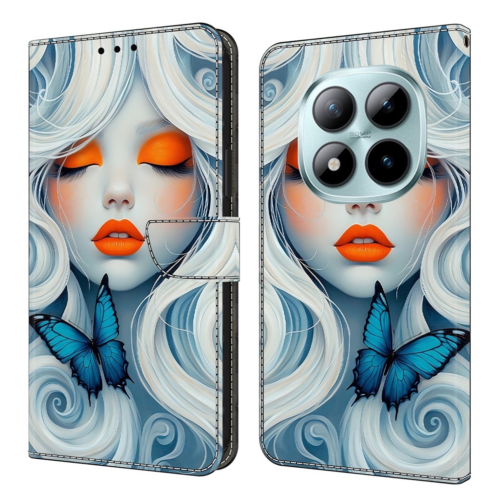 Compart knížkové pouzdro na Xiaomi Poco M8 5G/Redmi Note 15 5G/Note 15 4G - sněžná žena