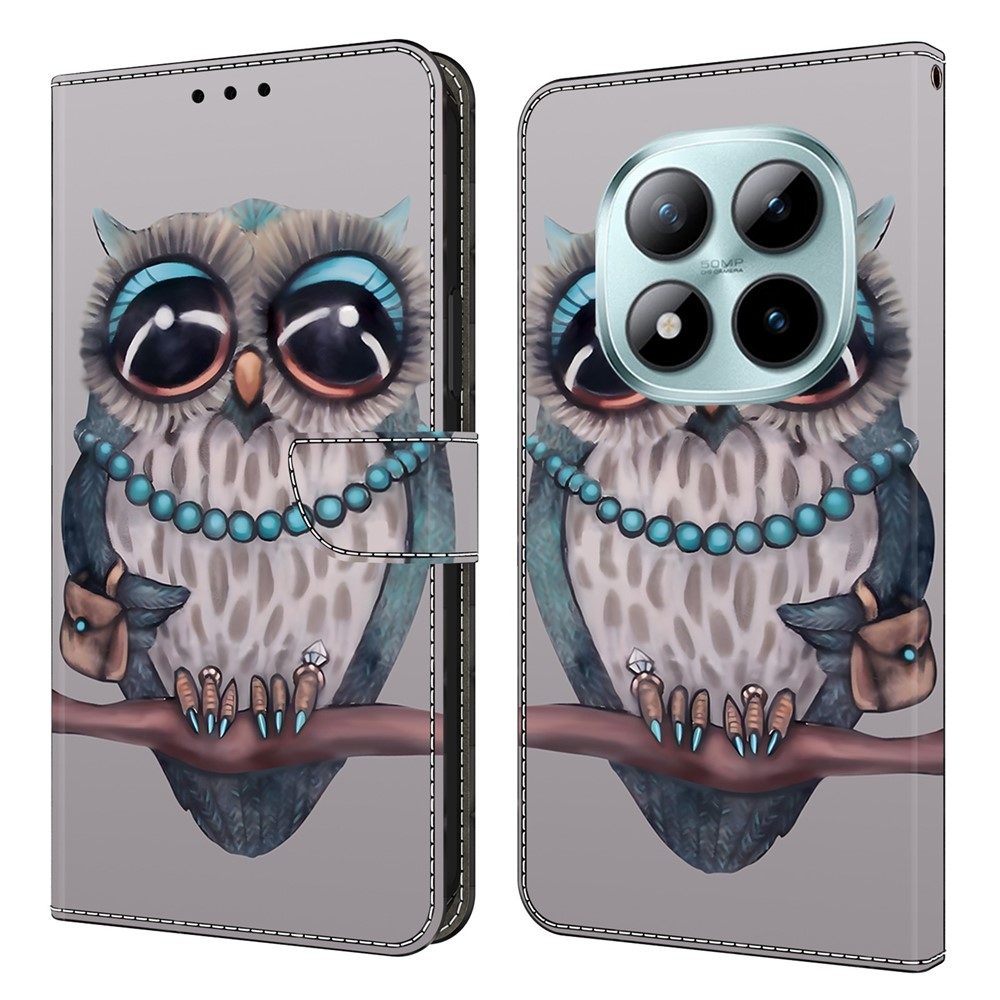 Compart knížkové pouzdro na Xiaomi Poco M8 5G/Redmi Note 15 5G/Note 15 4G - sova 1