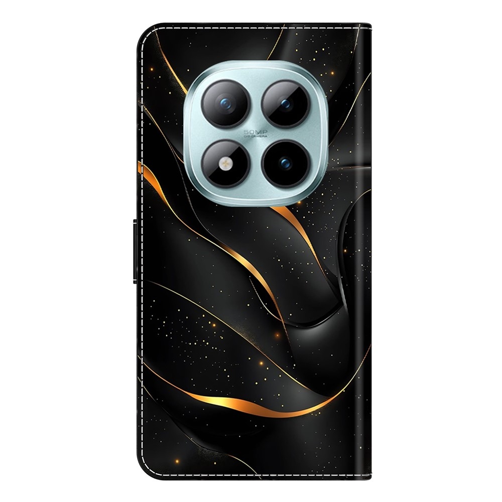 Compart knížkové pouzdro na Xiaomi Poco M8 5G/Redmi Note 15 5G/Note 15 4G - zlaté praskliny