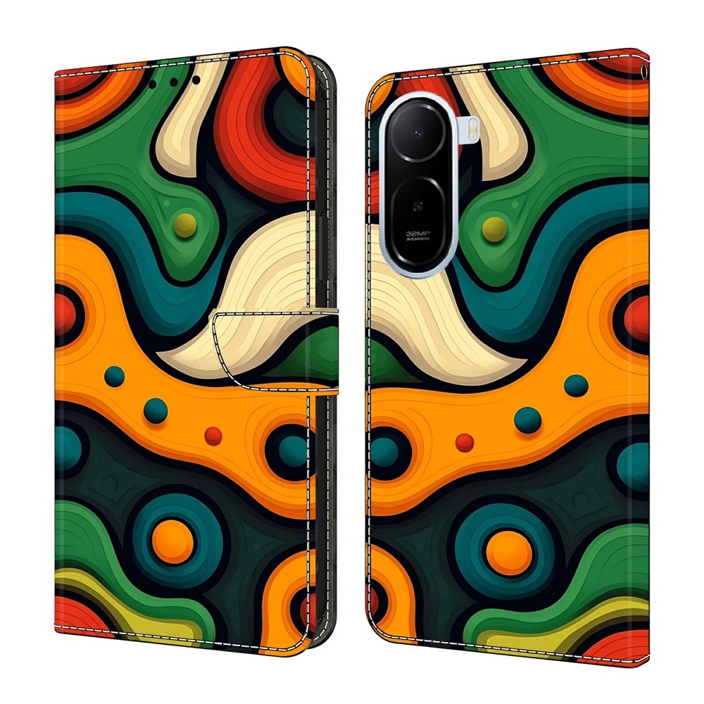 Compart knížkové pouzdro na Xiaomi Redmi A7 Pro - abstrakt 1