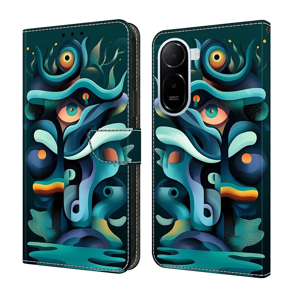 Compart knížkové pouzdro na Xiaomi Redmi A7 Pro - abstrakt
