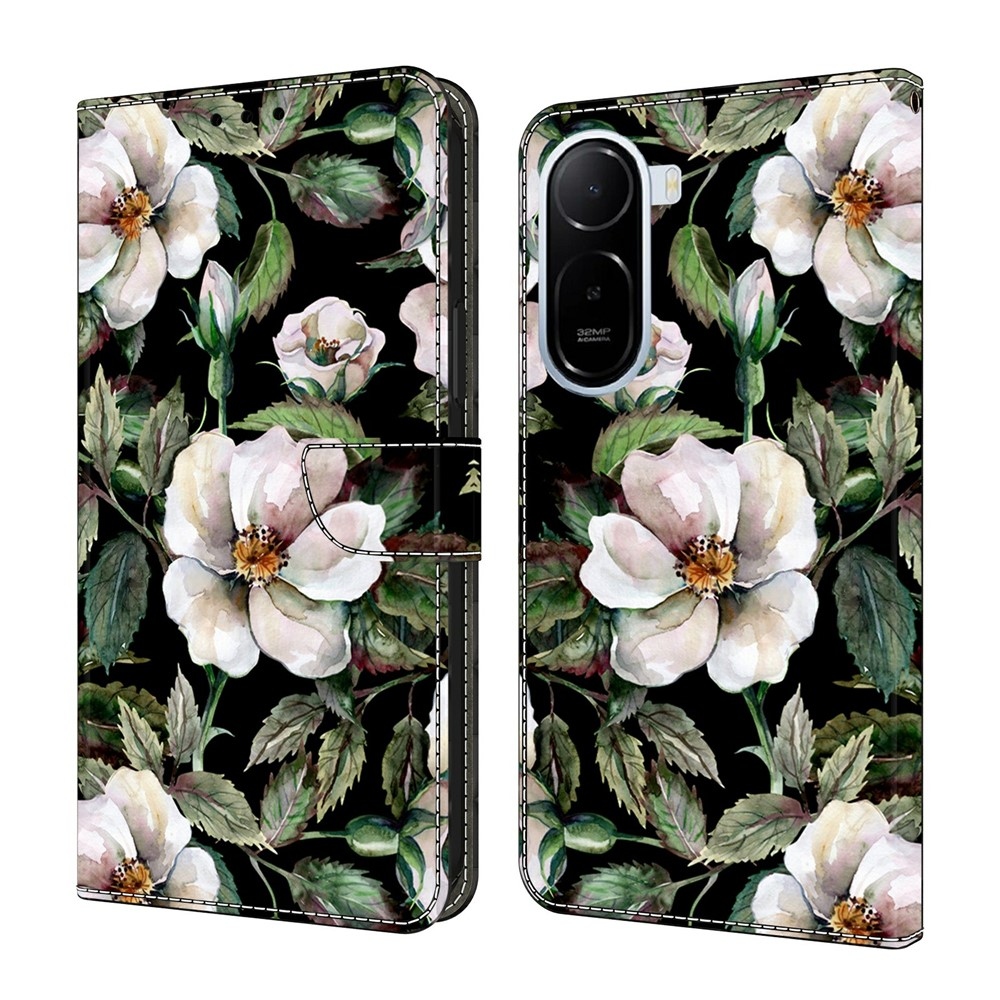 Compart knížkové pouzdro na Xiaomi Redmi A7 Pro - bílé květy