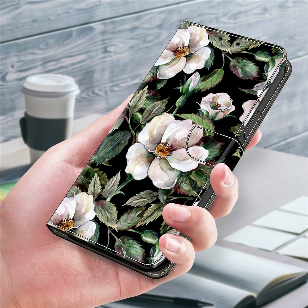 Compart knížkové pouzdro na Xiaomi Redmi A7 Pro - bílé květy