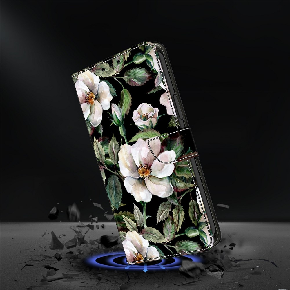 Compart knížkové pouzdro na Xiaomi Redmi A7 Pro - bílé květy