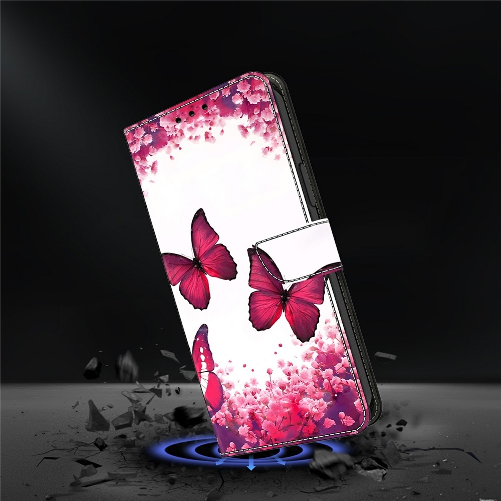 Compart knížkové pouzdro na Xiaomi Redmi A7 Pro - červení motýli