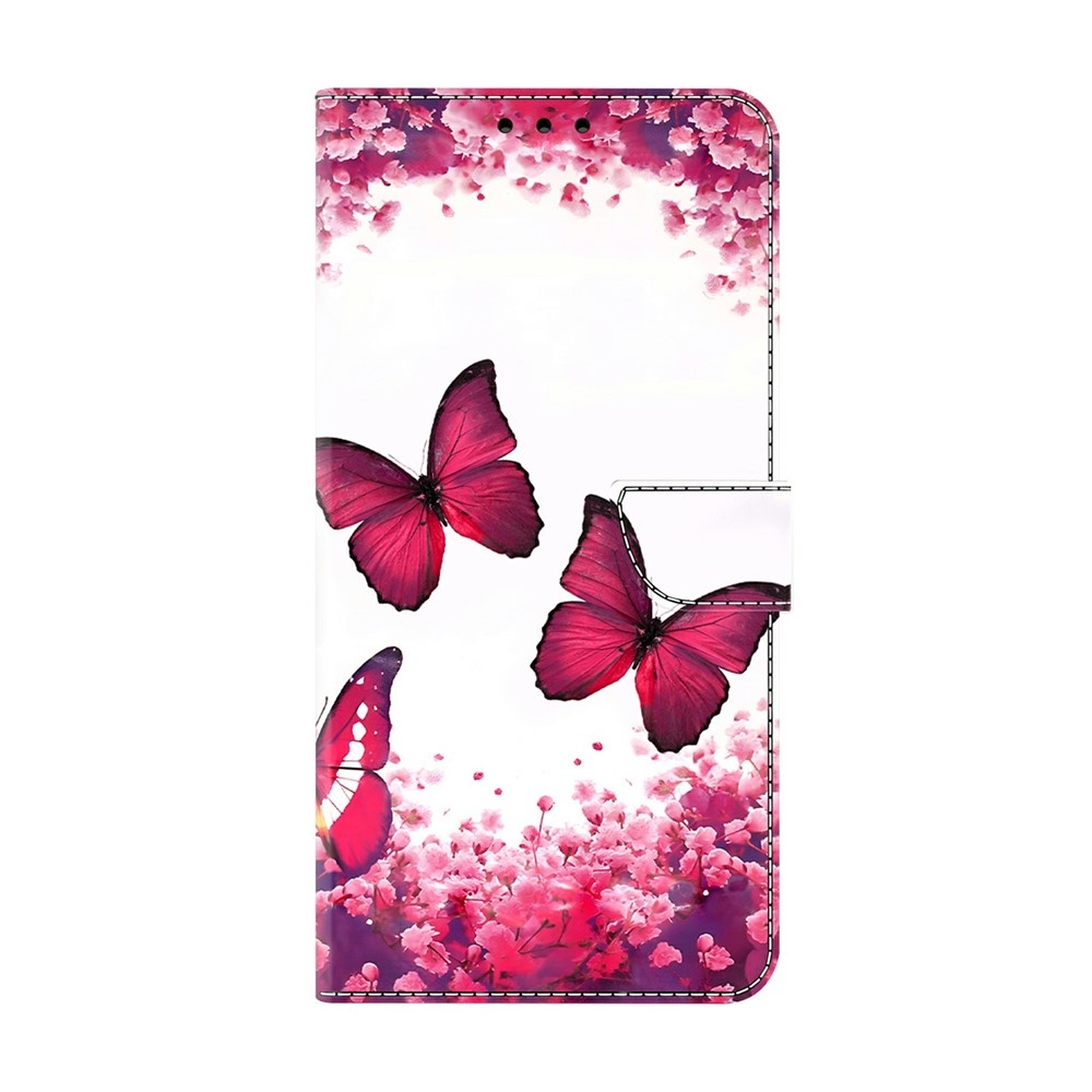 Compart knížkové pouzdro na Xiaomi Redmi A7 Pro - červení motýli