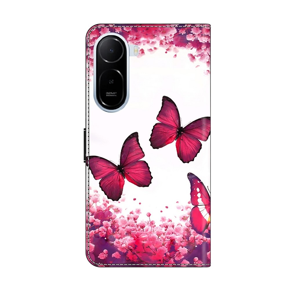 Compart knížkové pouzdro na Xiaomi Redmi A7 Pro - červení motýli