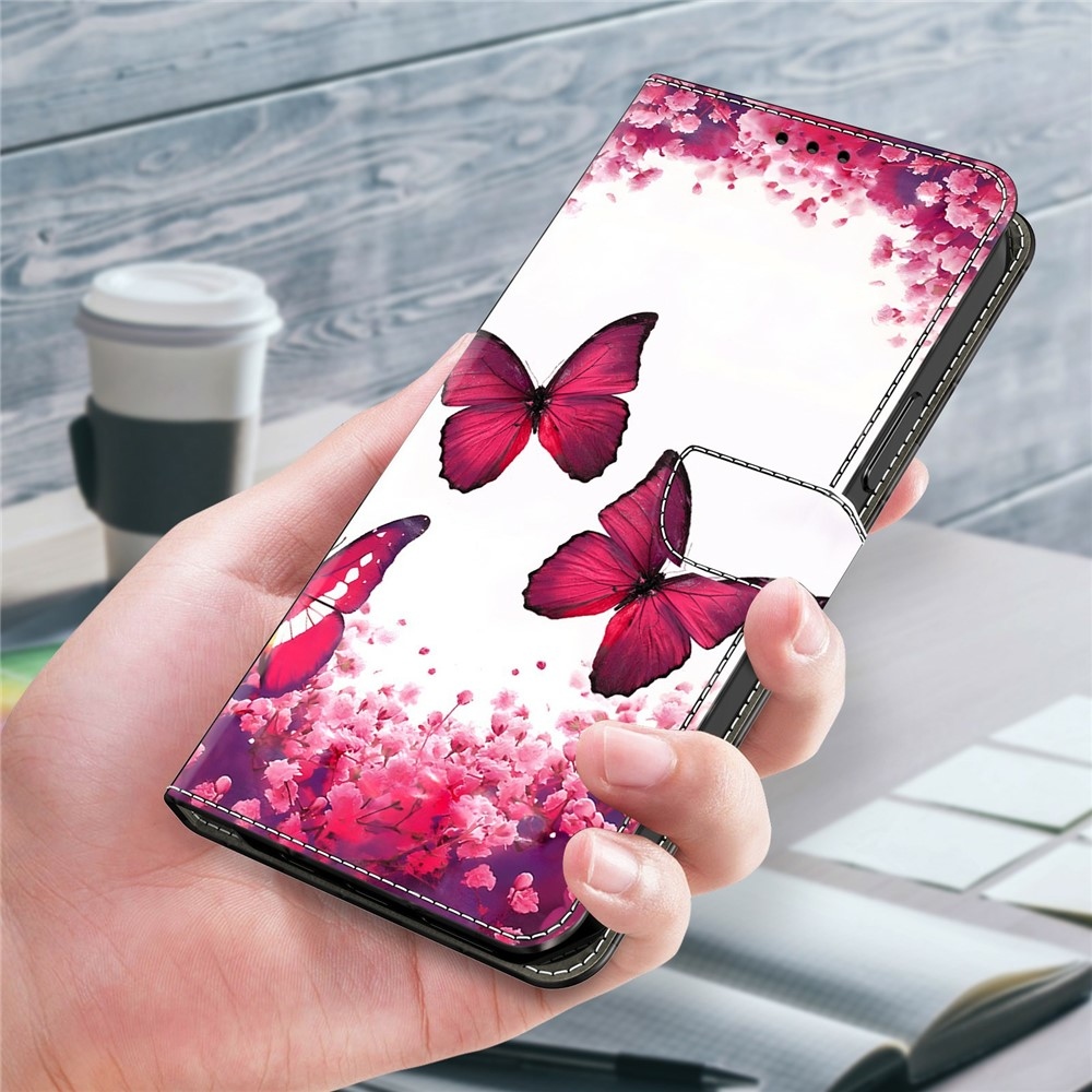 Compart knížkové pouzdro na Xiaomi Redmi A7 Pro - červení motýli
