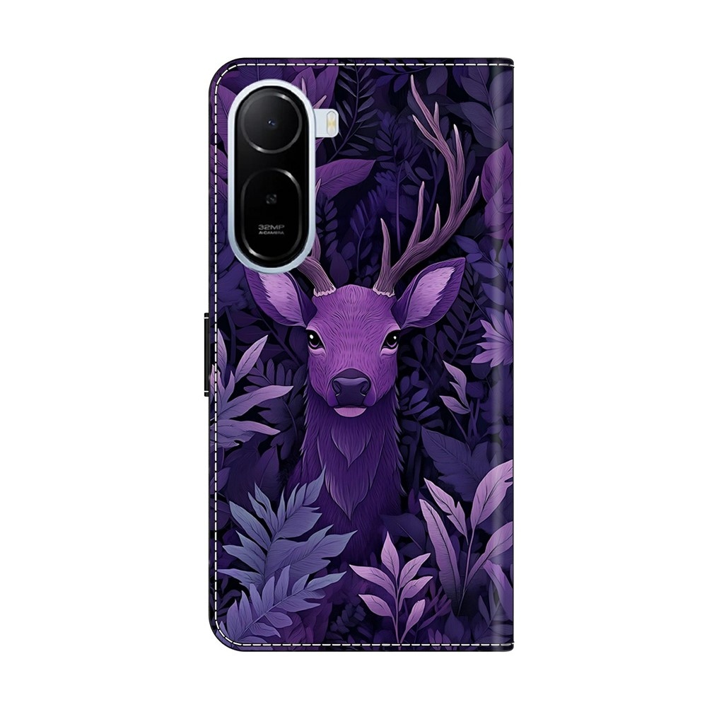 Compart knížkové pouzdro na Xiaomi Redmi A7 Pro - fialový jelen