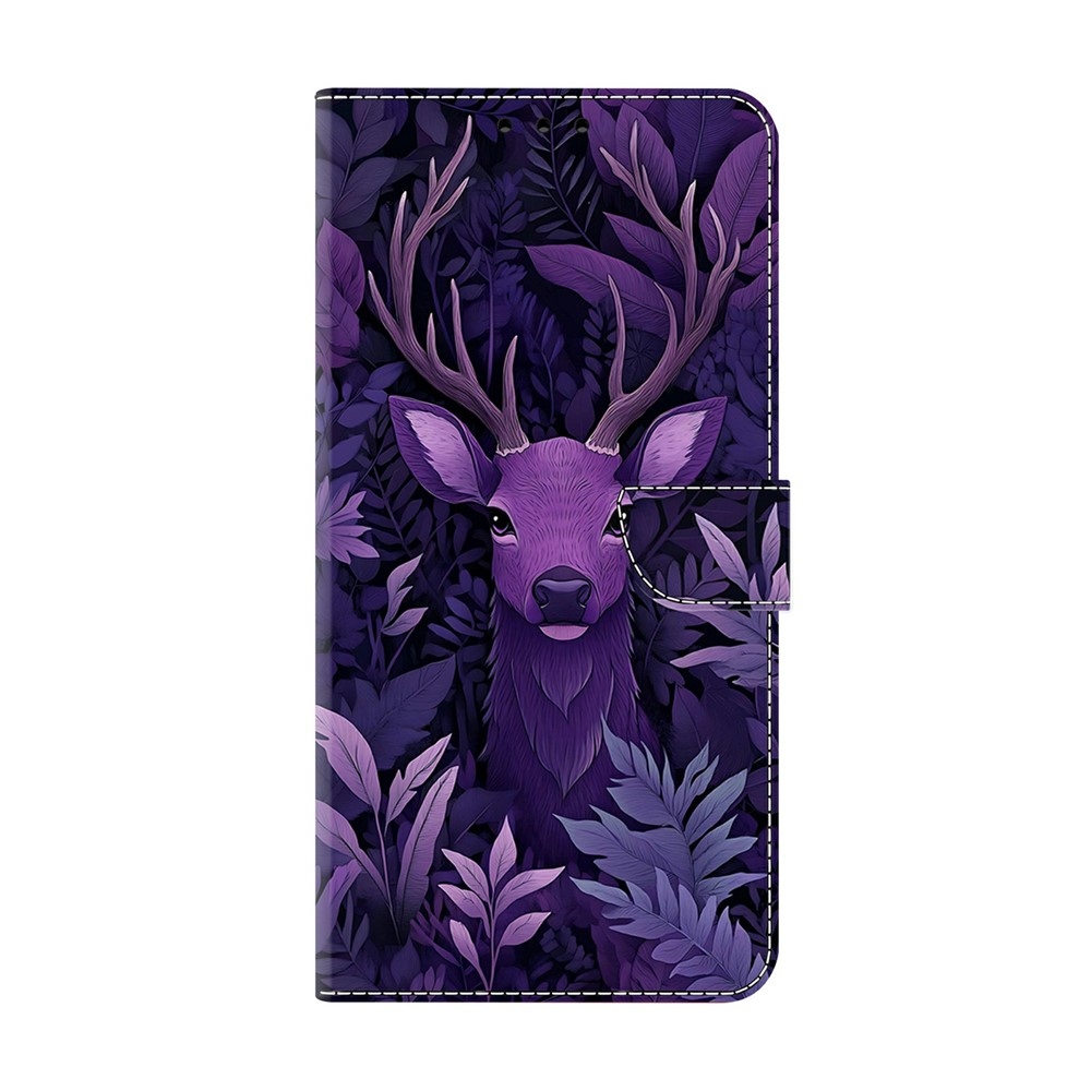 Compart knížkové pouzdro na Xiaomi Redmi A7 Pro - fialový jelen