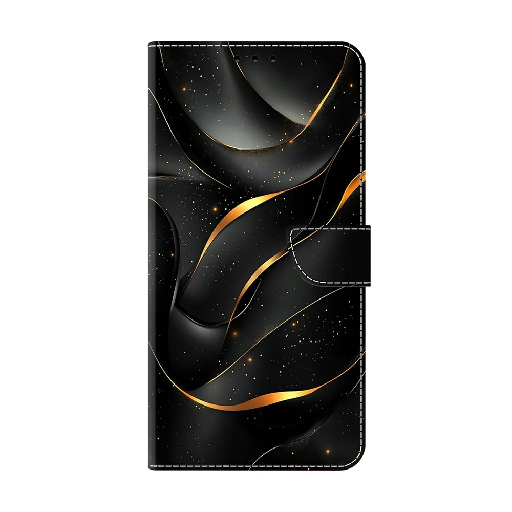 Compart knížkové pouzdro na Xiaomi Redmi A7 Pro - zlaté praskliny