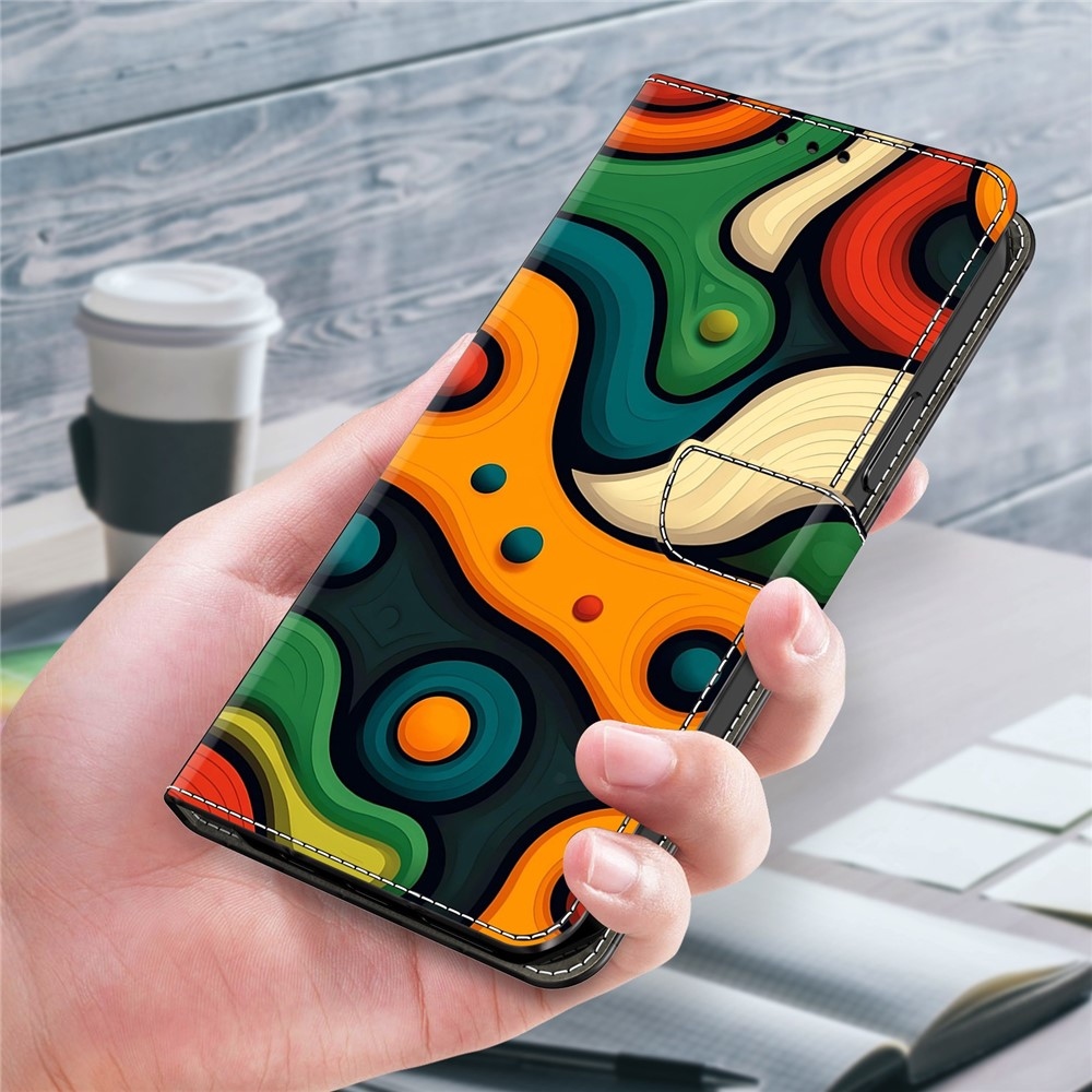 Compart knížkové pouzdro na Xiaomi Redmi Note 15 Pro 5G - abstrakt 1