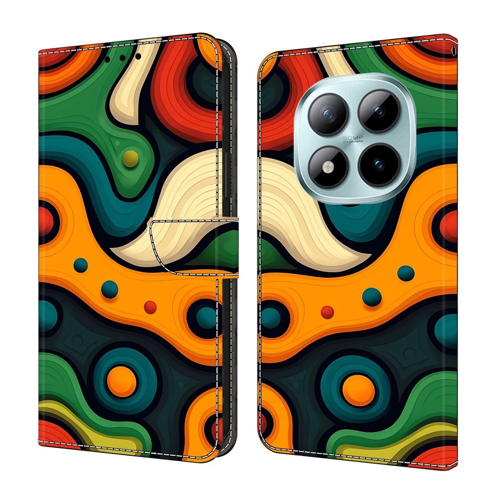 Compart knížkové pouzdro na Xiaomi Redmi Note 15 Pro 5G - abstrakt 1