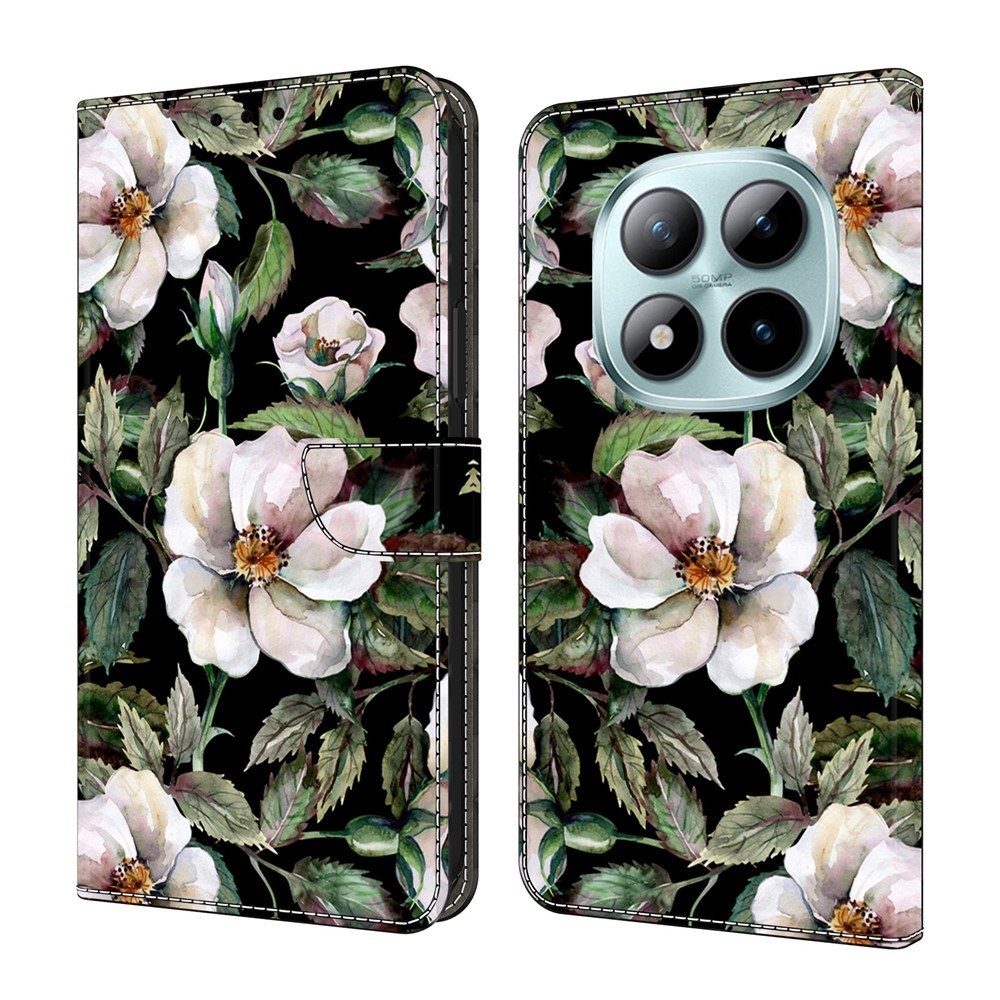 Compart knížkové pouzdro na Xiaomi Redmi Note 15 Pro 5G - bílé květy