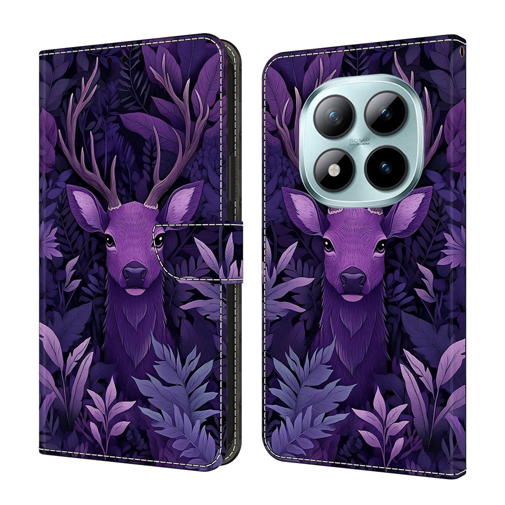 Compart knížkové pouzdro na Xiaomi Redmi Note 15 Pro 5G - fialový jelen