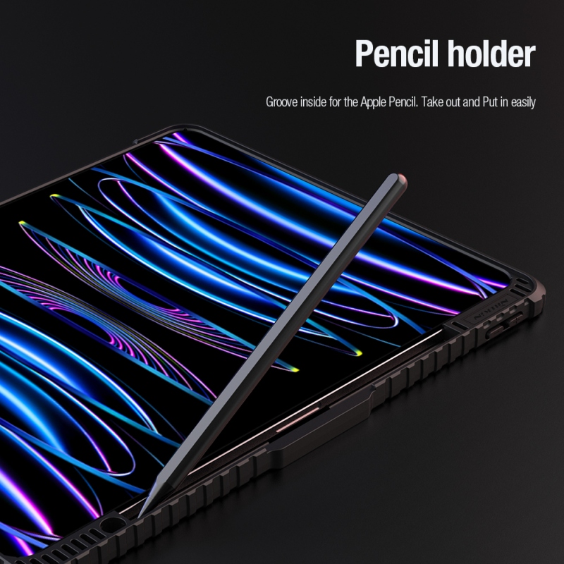 Nillkin Bumper PRO Protective Stand Case Multi-angle pro iPad Pro 13 2024 Black