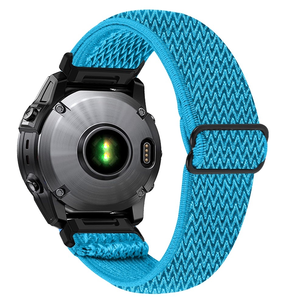 Connect nylonový elastický řemínek na Garmin Fenix 8 Pro 51mm/Fenix 8 51mm - modrý