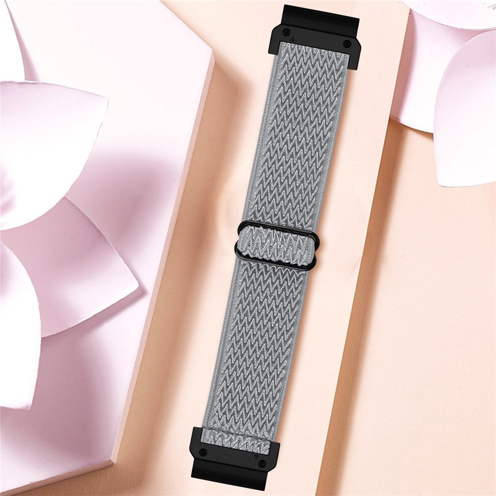 Connect nylonový elastický řemínek na Garmin Fenix 8 Pro 51mm/Fenix 8 51mm - šedý
