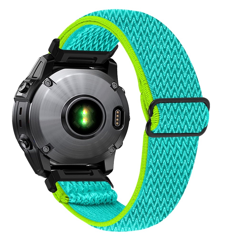 Connect nylonový elastický řemínek na Garmin Fenix 8 Pro 51mm/Fenix 8 51mm - žlutozelený
