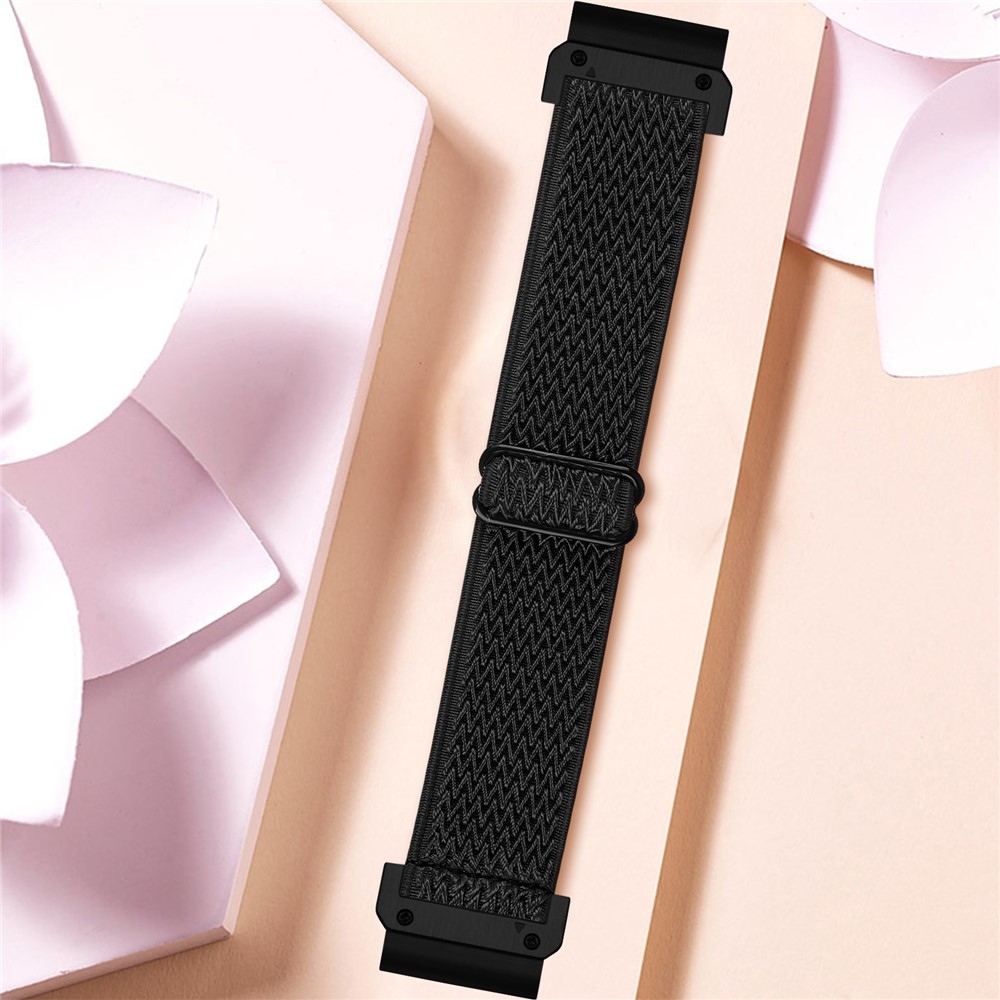 Connect nylonový elastický řemínek na Garmin Forerunner 970 - černý