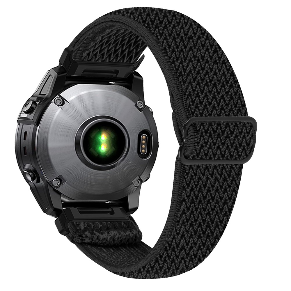 Connect nylonový elastický řemínek na Garmin Forerunner 970 - černý
