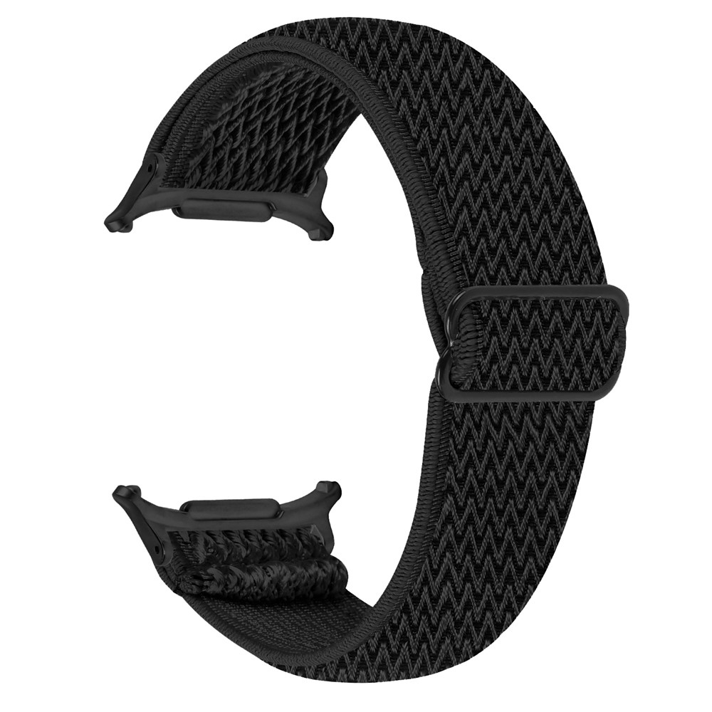 Connect nylonový elastický řemínek na Samsung Galaxy Watch8 Classic 46mm/Watch8 44mm/40mm - černý