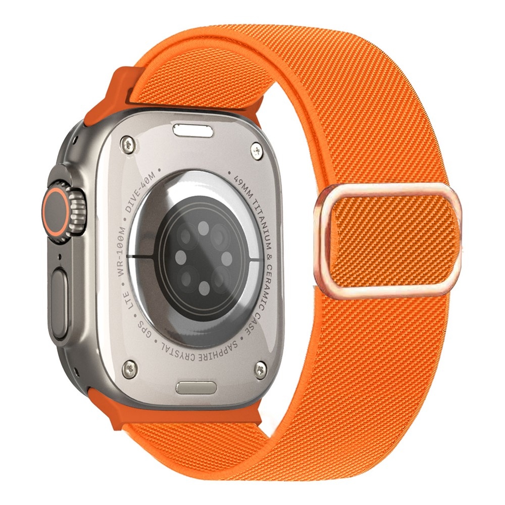 Connect nylonový řemínek na Apple Watch Ultra 4/3/2/1 49mm/12/11/10 46mm - oranžový