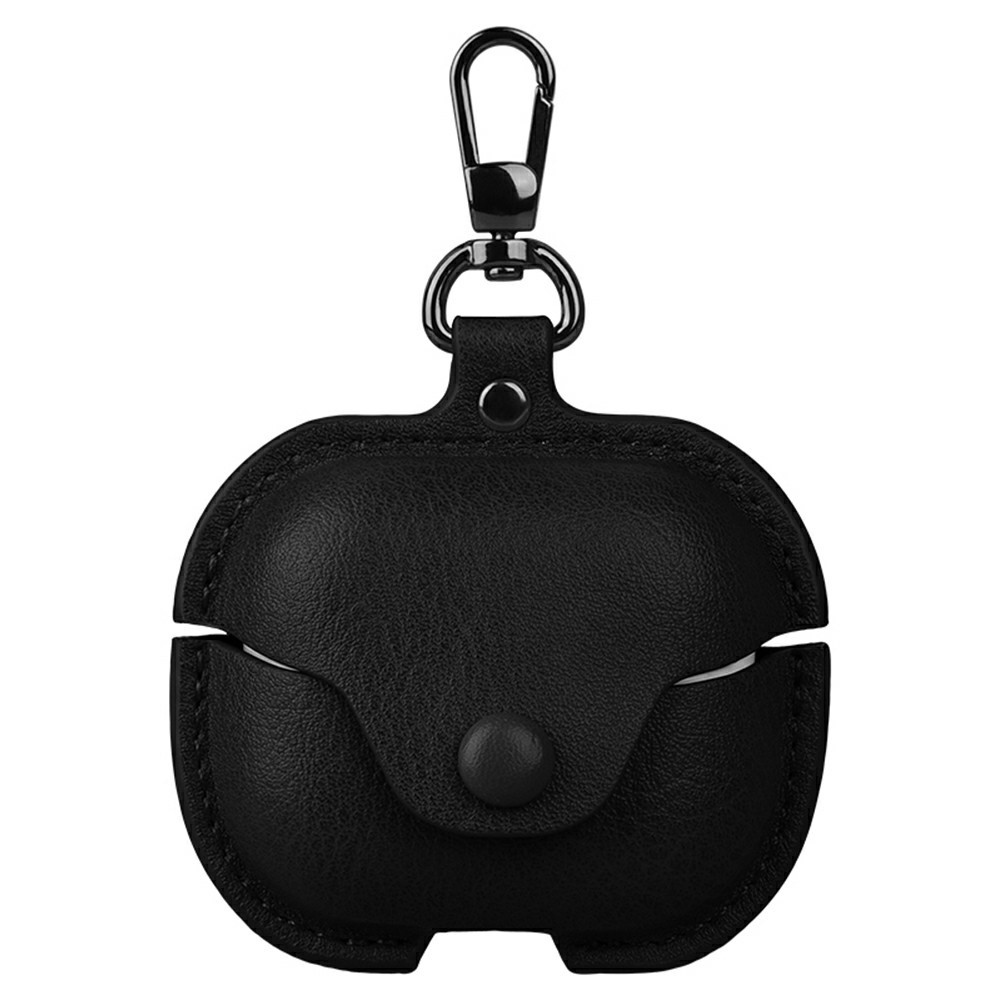 Conven pouzdro z umělé kůže na Samsung Galaxy Buds3 FE - černé