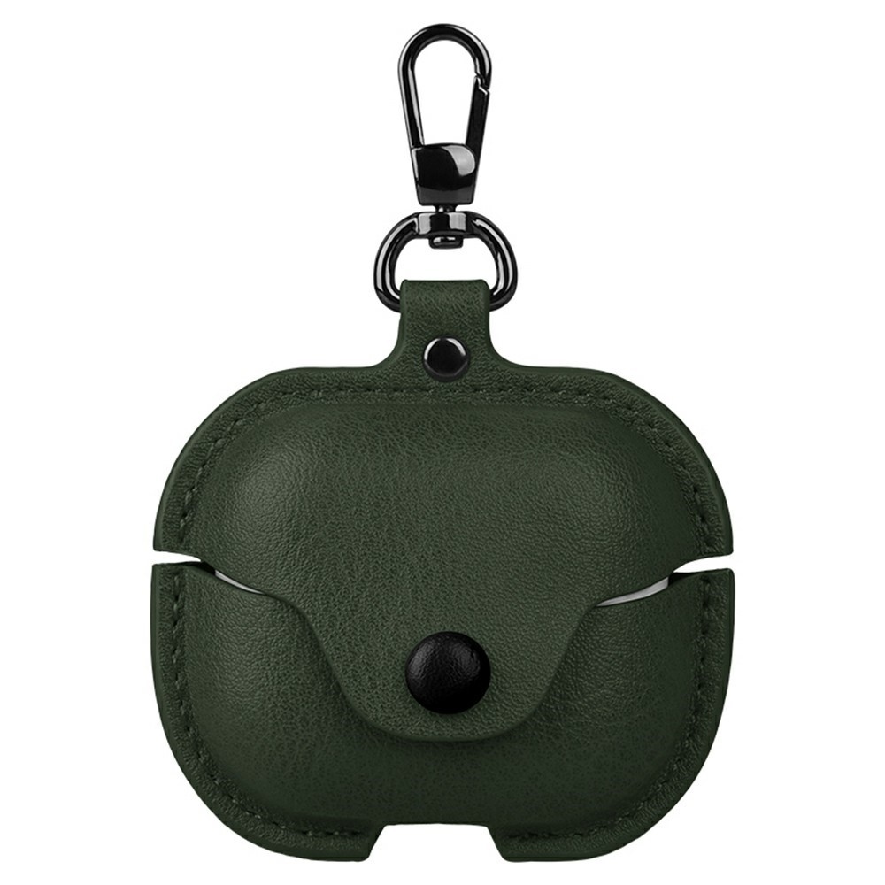 Conven pouzdro z umělé kůže na Samsung Galaxy Buds3 FE - zelené