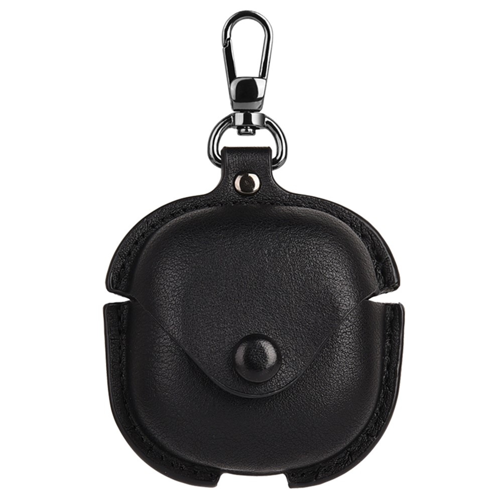 Conven pouzdro z umělé kůže na Samsung Galaxy Buds4 Pro/Buds4 - černé