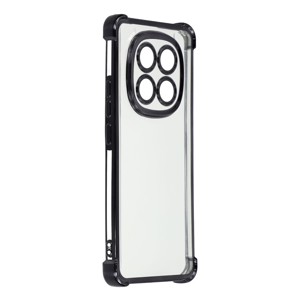 Corners odolný gelový obal s vyztuženými rohy na Xiaomi Poco M8 5G/Redmi Note 15 5G - černý