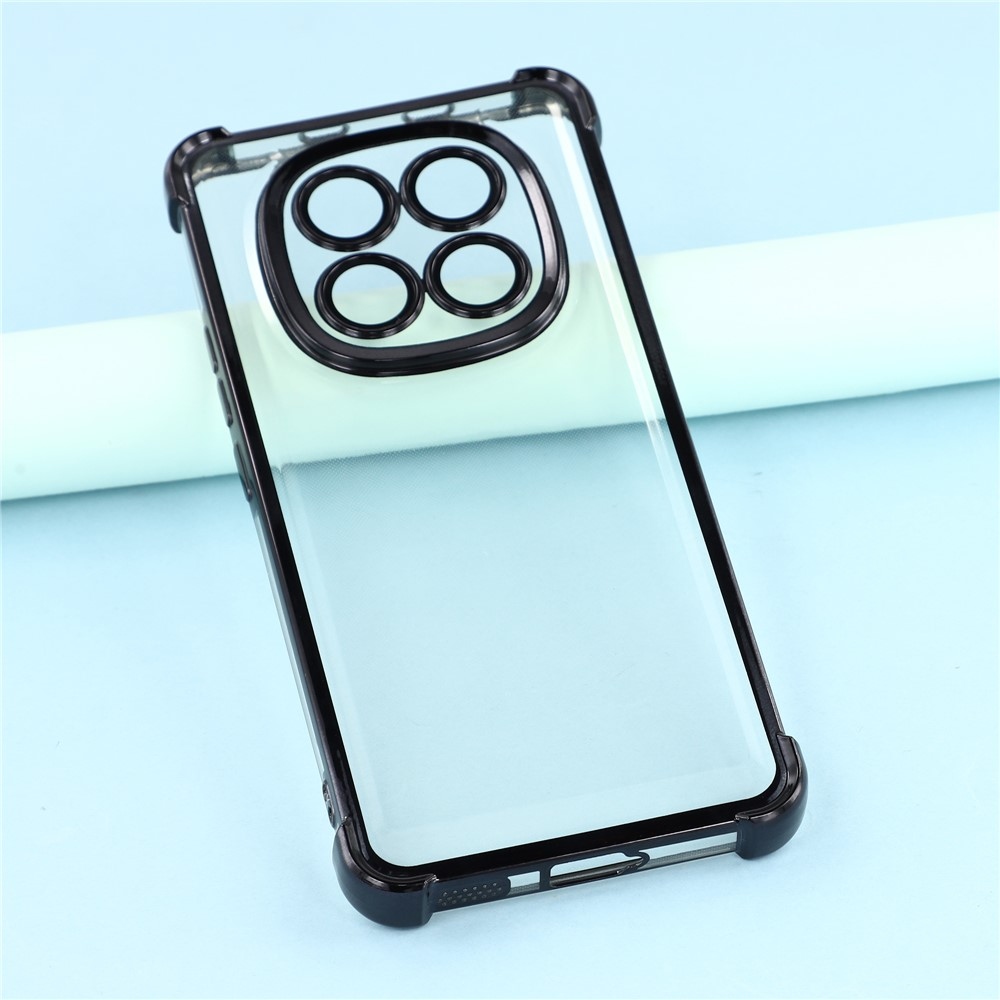 Corners odolný gelový obal s vyztuženými rohy na Xiaomi Poco M8 5G/Redmi Note 15 5G - černý