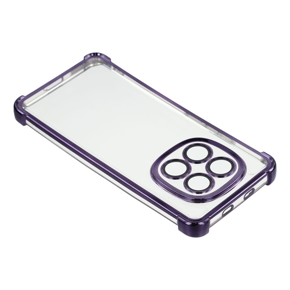 Corners odolný gelový obal s vyztuženými rohy na Xiaomi Poco M8 5G/Redmi Note 15 5G - fialový