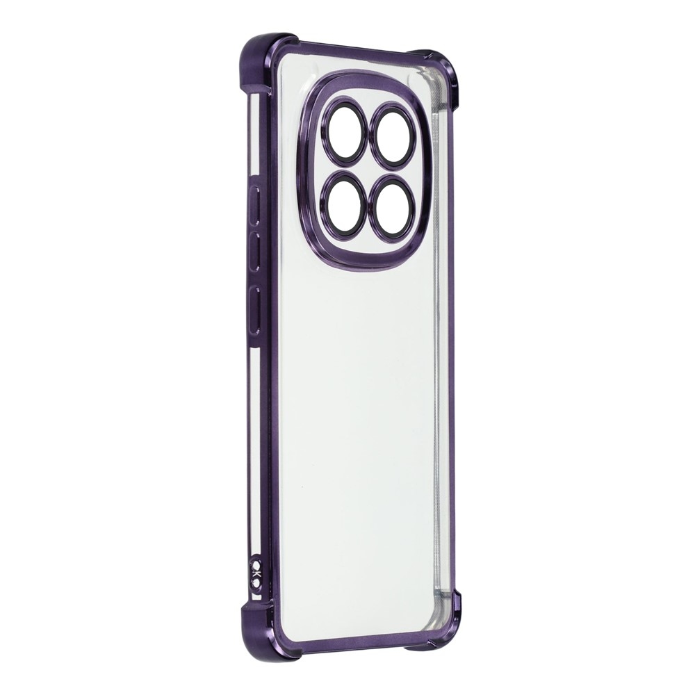 Corners odolný gelový obal s vyztuženými rohy na Xiaomi Poco M8 5G/Redmi Note 15 5G - fialový