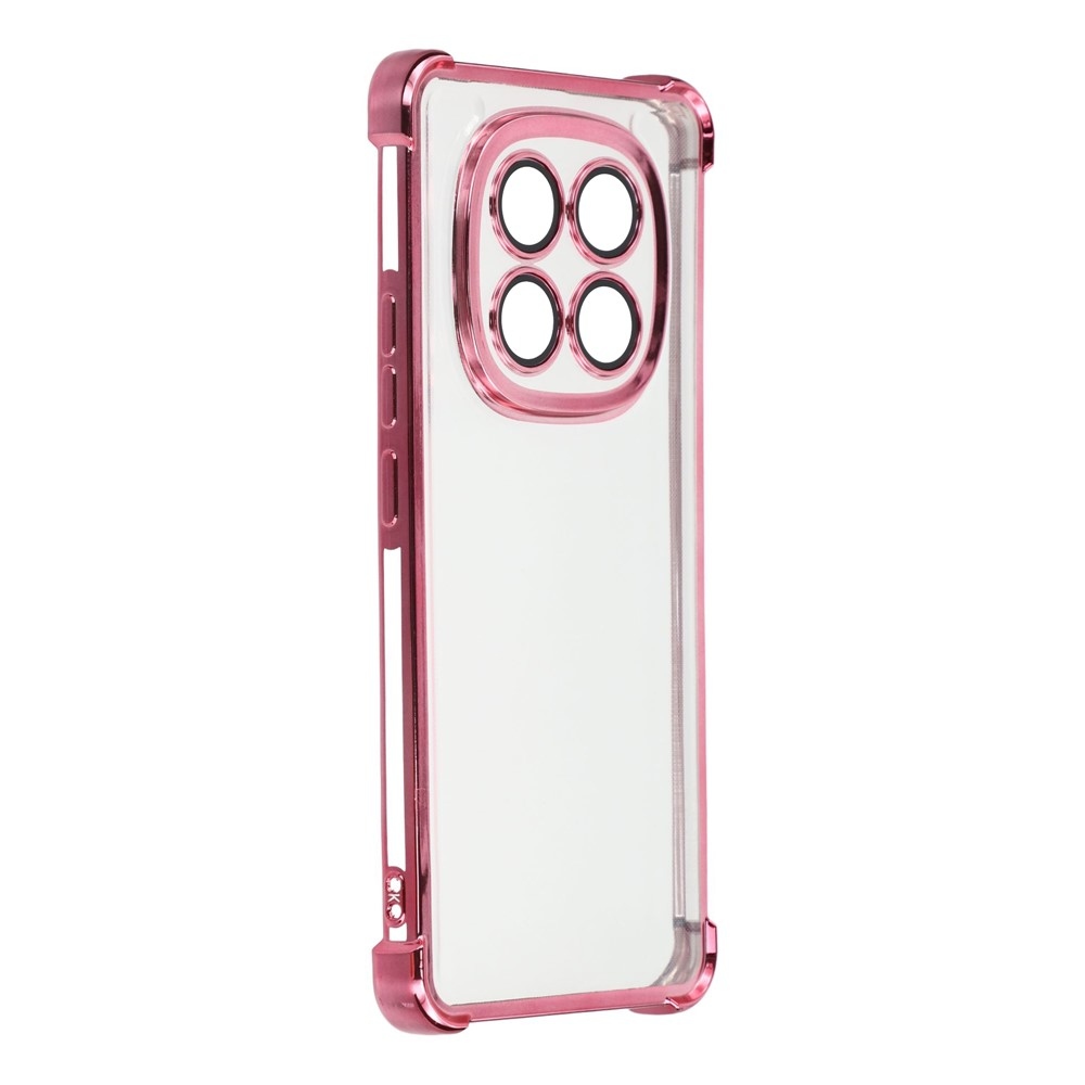 Corners odolný gelový obal s vyztuženými rohy na Xiaomi Poco M8 5G/Redmi Note 15 5G - růžový