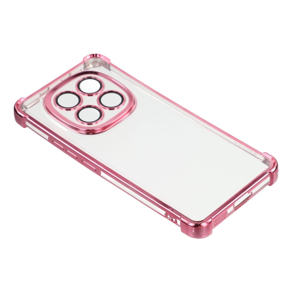 Corners odolný gelový obal s vyztuženými rohy na Xiaomi Poco M8 5G/Redmi Note 15 5G - růžový