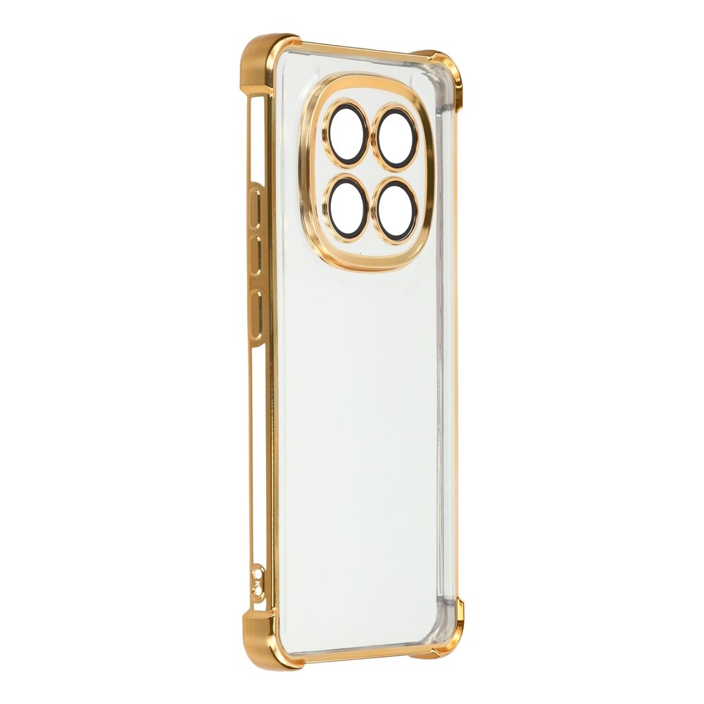 Corners odolný gelový obal s vyztuženými rohy na Xiaomi Poco M8 5G/Redmi Note 15 5G - zlatý