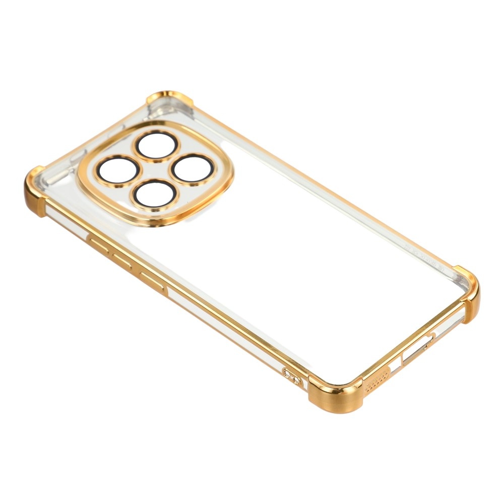 Corners odolný gelový obal s vyztuženými rohy na Xiaomi Poco M8 5G/Redmi Note 15 5G - zlatý