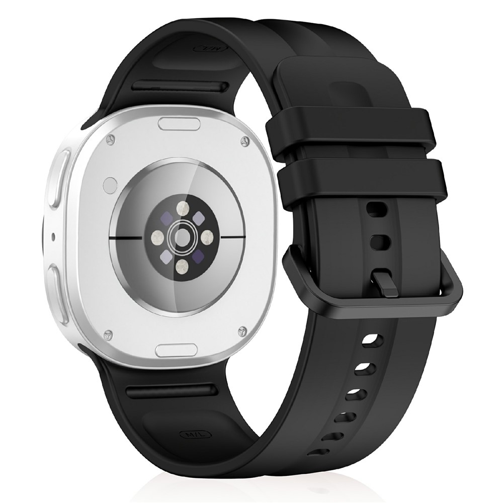 Corre silikonový řemínek na Samsung Galaxy Watch9 40mm/44mm/Watch8 44mm/40mm - černý S