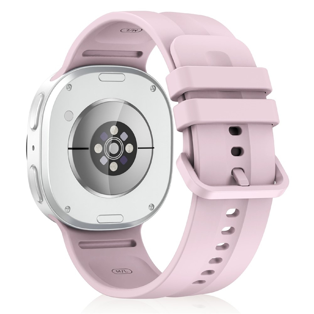 Corre silikonový řemínek na Samsung Galaxy Watch9 40mm/44mm/Watch8 44mm/40mm - růžový S
