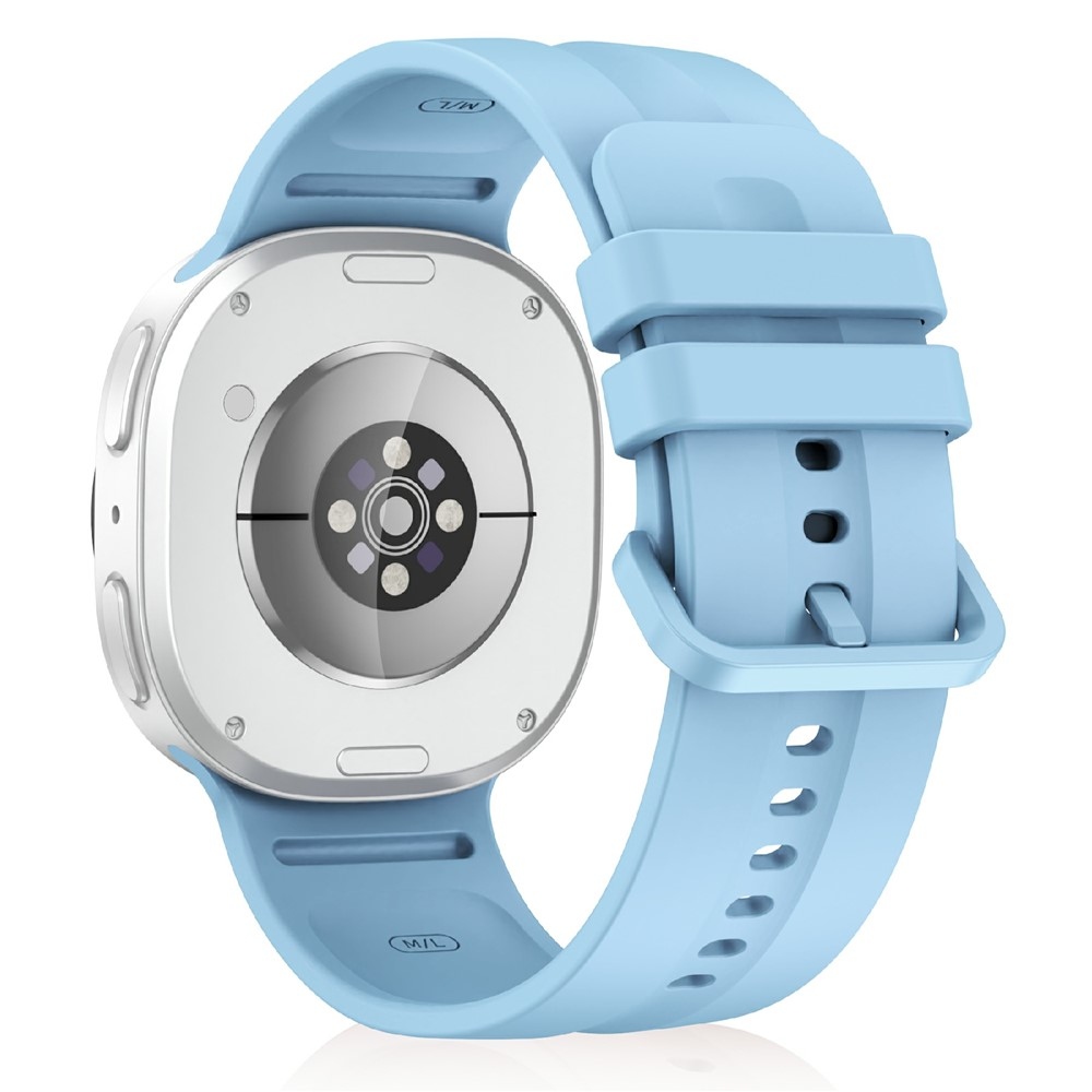 Corre silikonový řemínek na Samsung Galaxy Watch9 40mm/44mm/Watch8 44mm/40mm - světlemodrý L