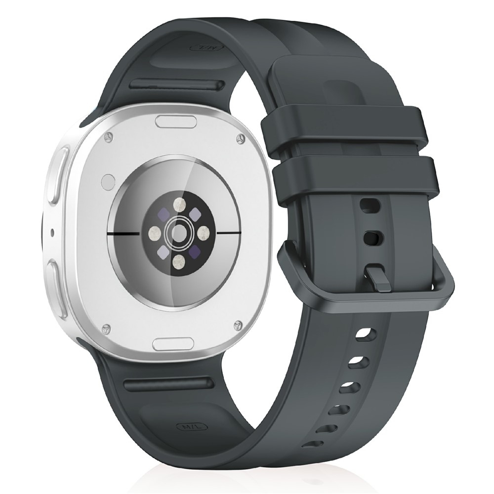Corre silikonový řemínek na Samsung Galaxy Watch9 40mm/44mm/Watch8 44mm/40mm - tmavěšedý S