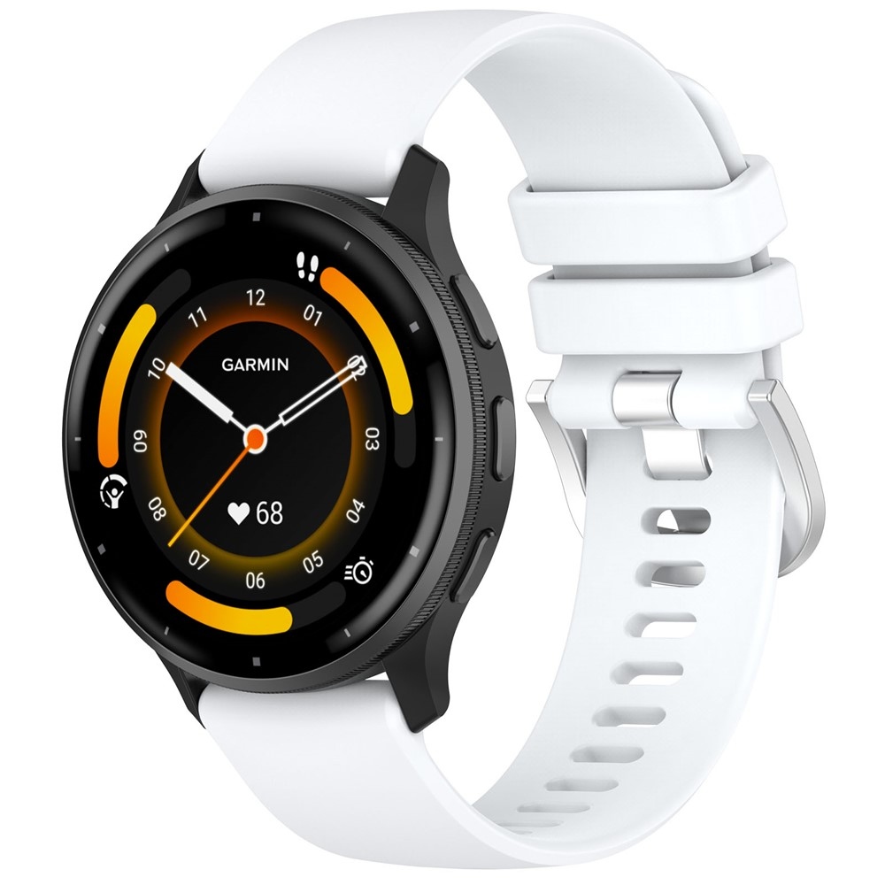 Corros silikonový řemínek 22mm na Garmin Venu 4 41mm - bílý