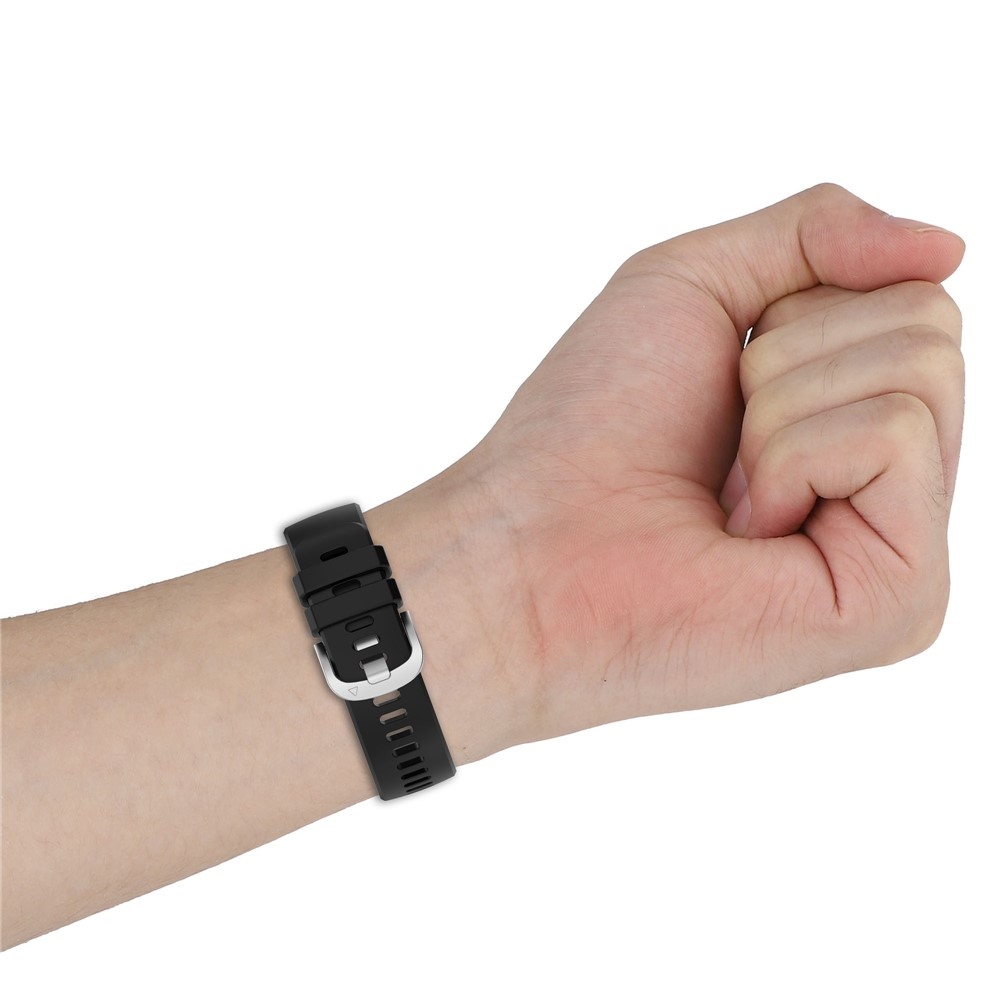 Corros silikonový řemínek 22mm na Garmin Venu 4 41mm - černý