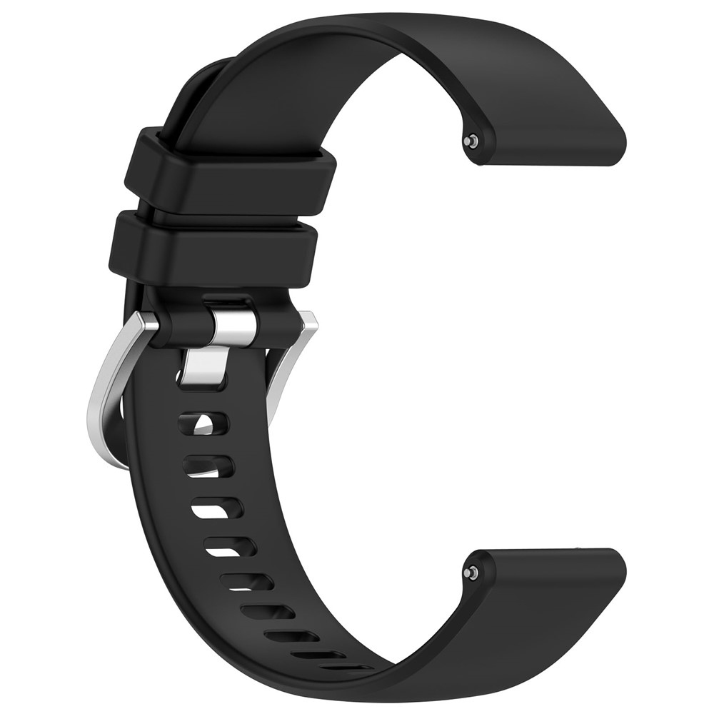 Corros silikonový řemínek 22mm na Garmin Venu 4 41mm - černý
