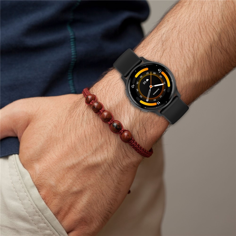 Corros silikonový řemínek 22mm na Garmin Venu 4 41mm - černý