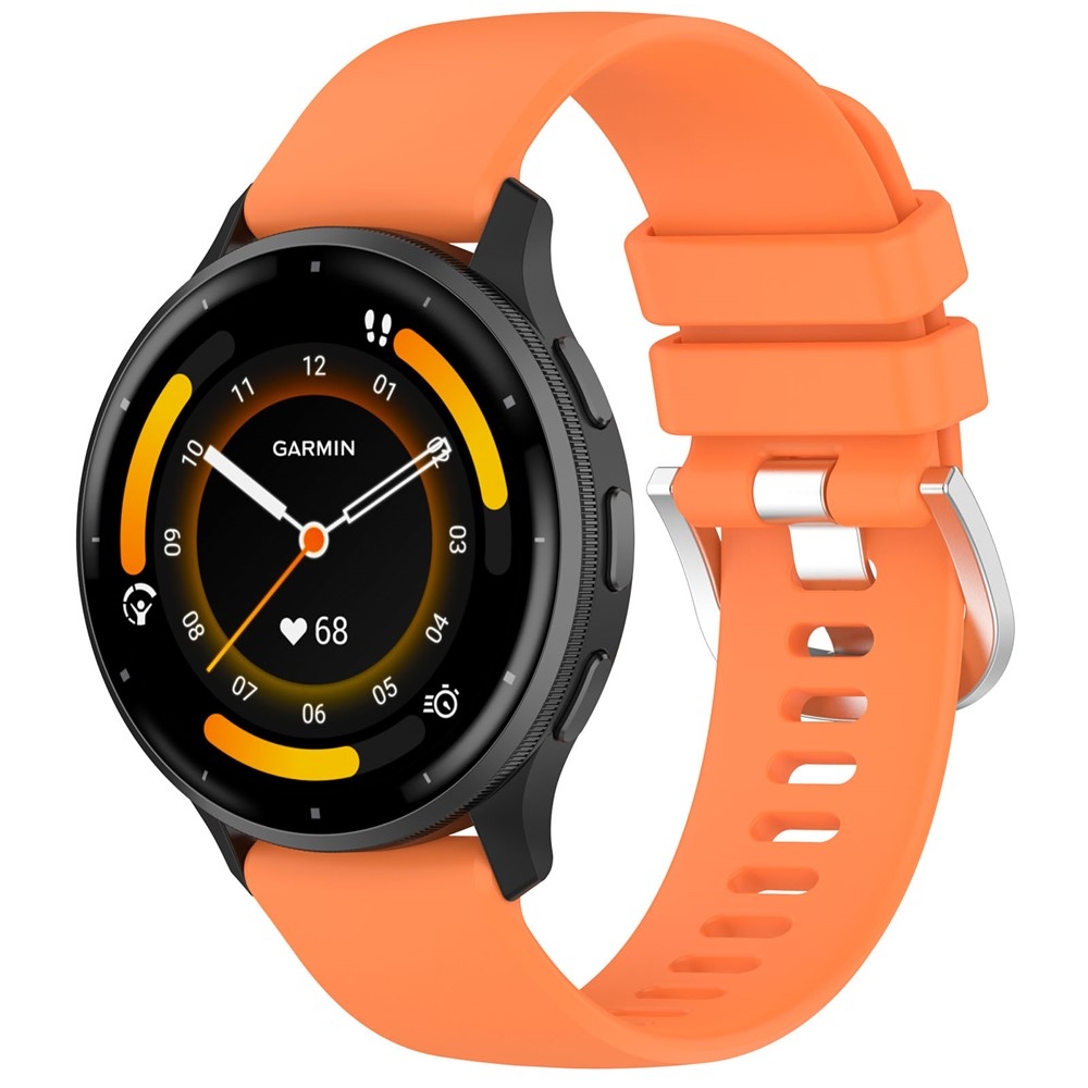 Corros silikonový řemínek 22mm na Garmin Venu 4 41mm - oranžový