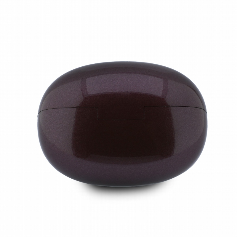 Guess Metallic Finish Classic Logo OWS Bezdrátová Sluchátka Burgundy