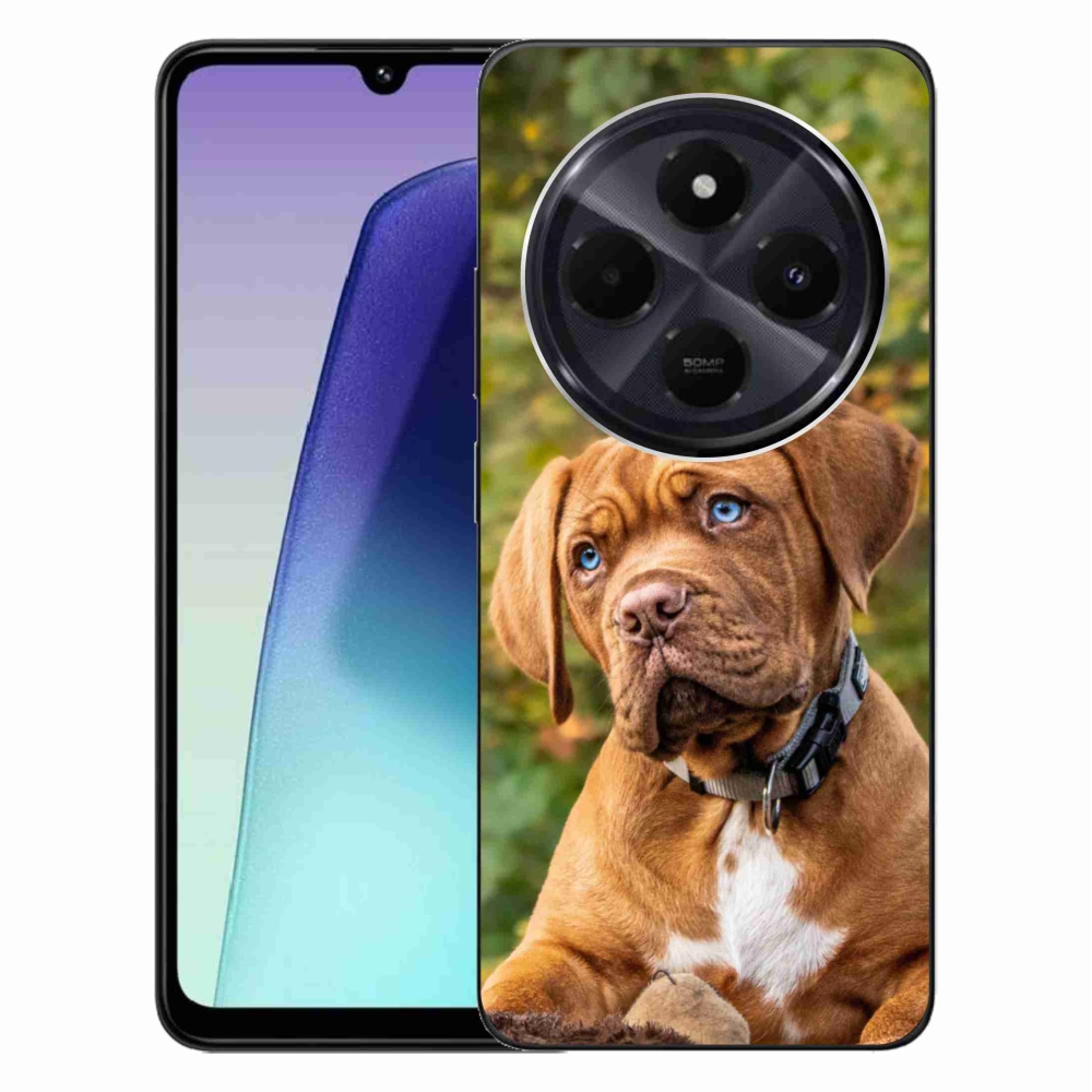 Gelový kryt mmCase na Xiaomi Redmi 14C/Poco C75 - štěně 